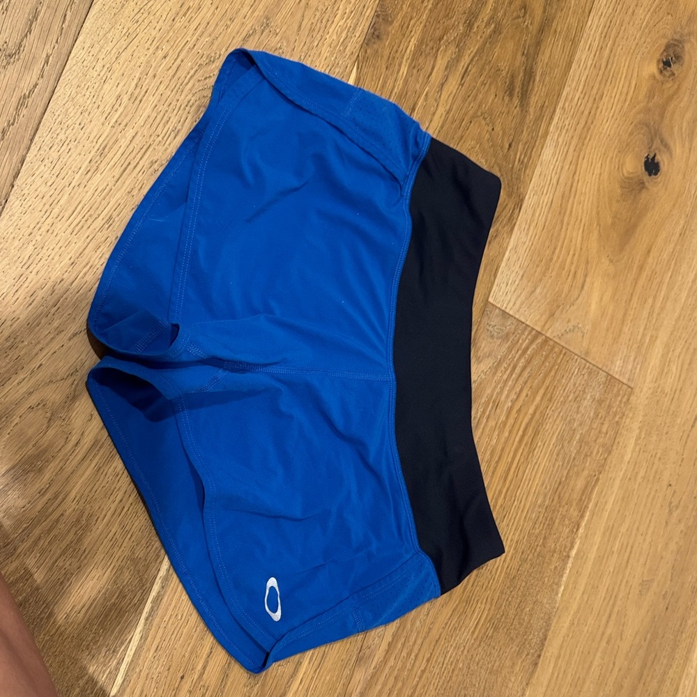 Blue and Black Athletic Shorts